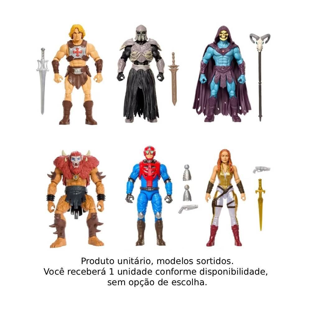 Mini Boneco Masters Of The Universe Mattel - Sortido