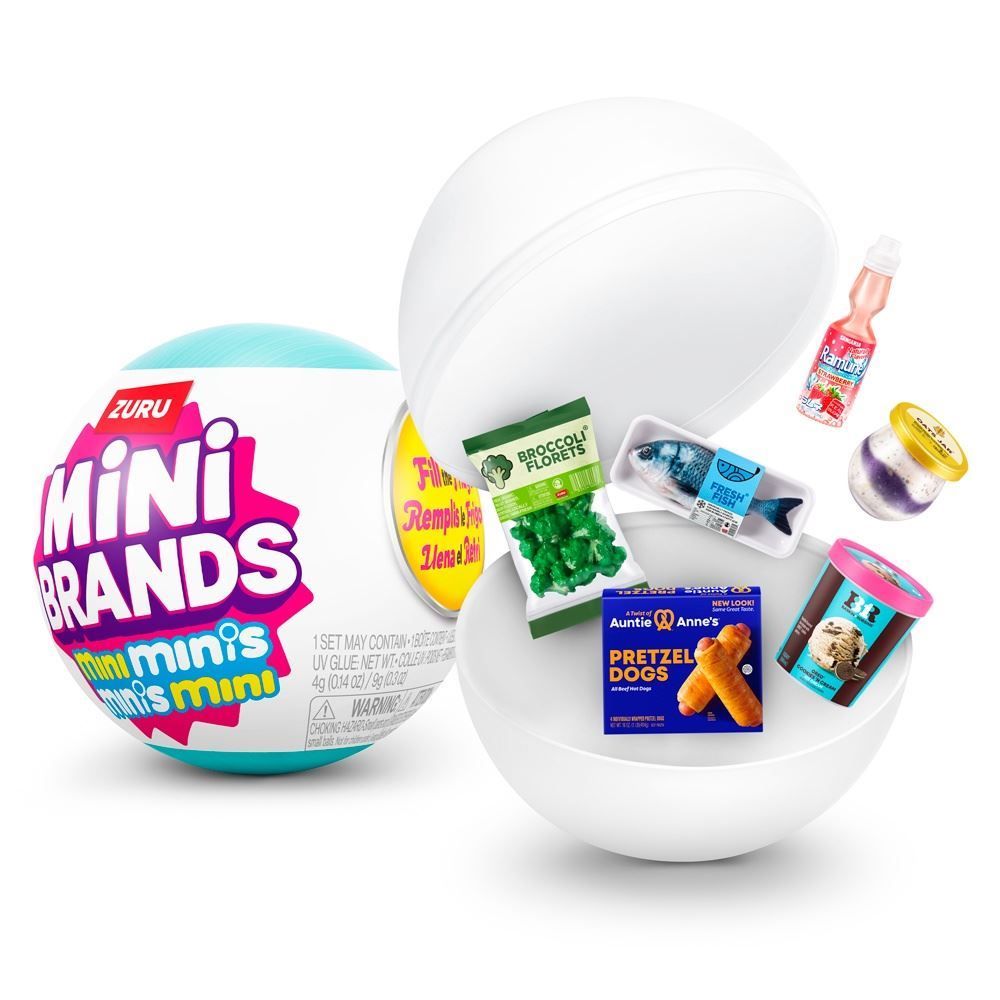 Bola Surpresa Mini Brands Fill The Fridge Mini Minis Candide