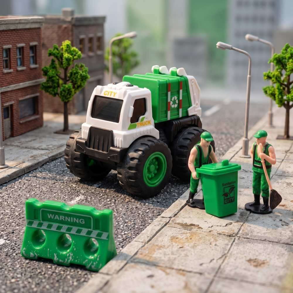 Mini Carrinho de Fricção com Bonecos Havan Toys - Sortido