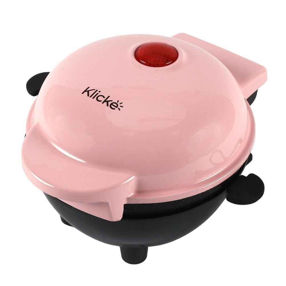 Mini Máquina De Bolo Elétrica Klicke Rosa