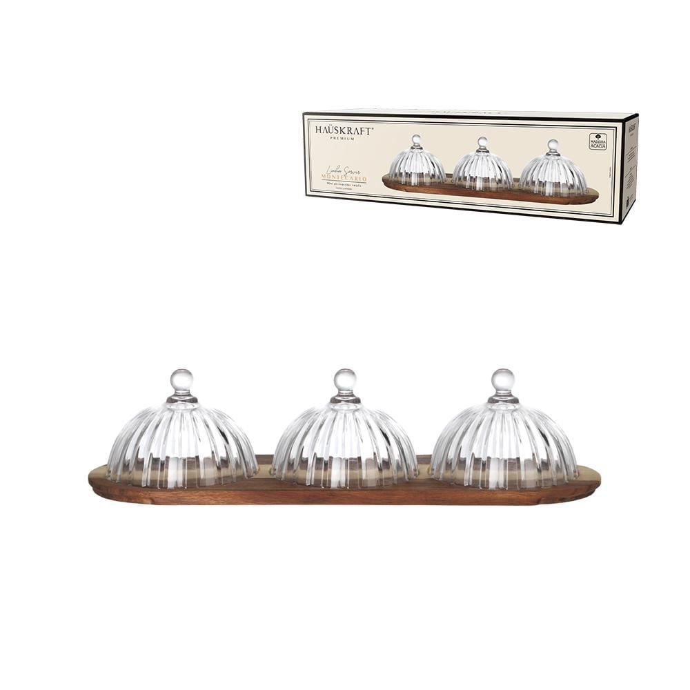 Mini Petisqueira Tripla Montecarlo Hauskraft - TRIPLA MONTECARLO