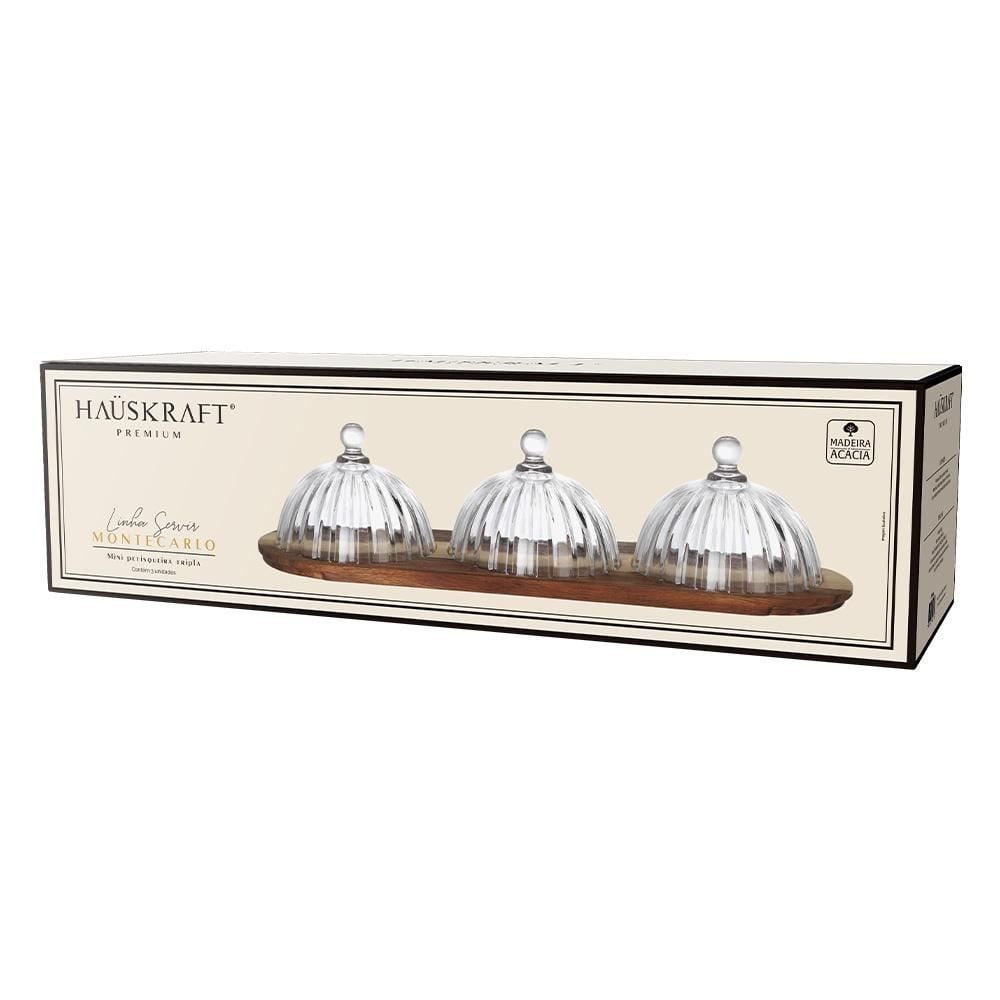 Mini Petisqueira Tripla Montecarlo Hauskraft - TRIPLA MONTECARLO