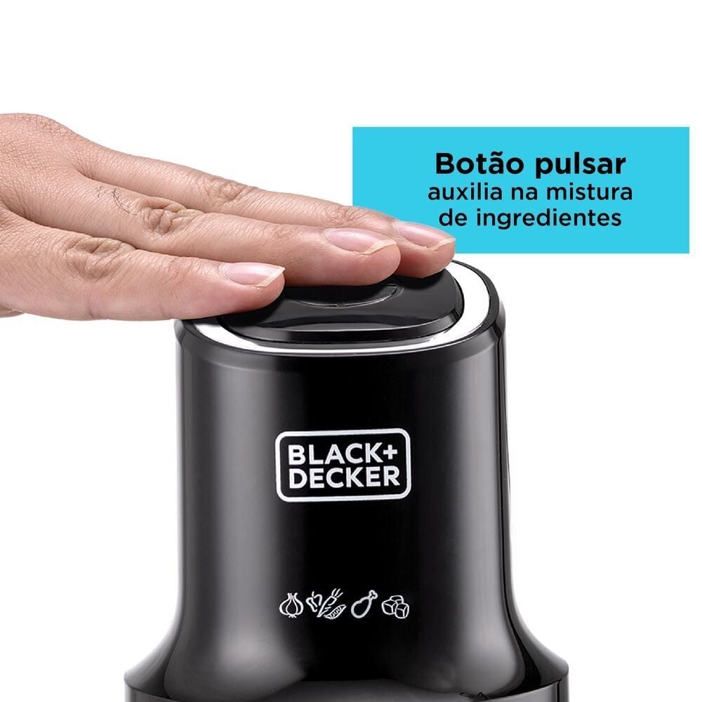 Mini Processador de Alimentos Black And Decker MP4
