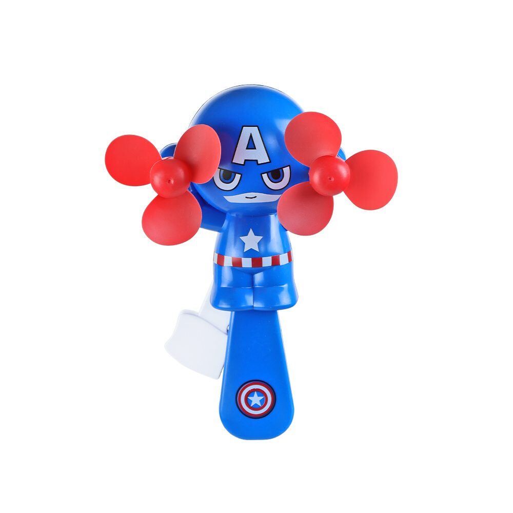 Mini Ventilador Manual Duplo Avengers Etitoys - Sortido