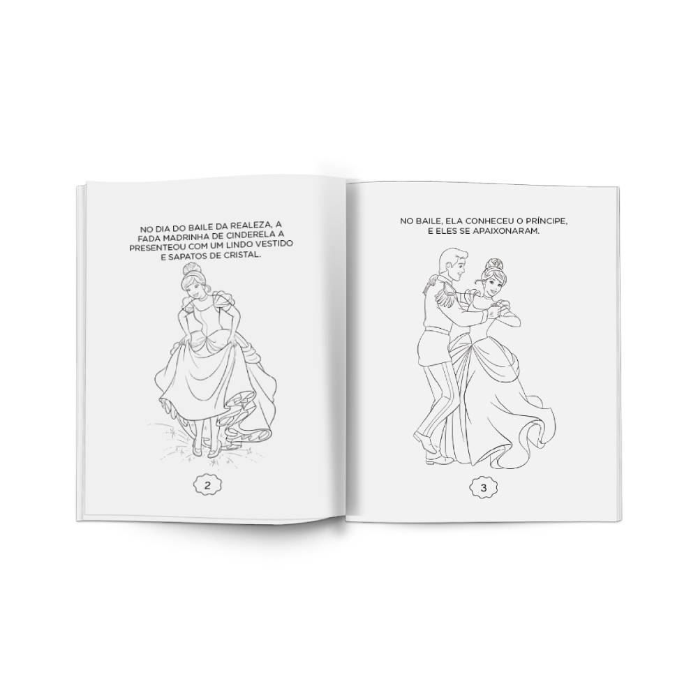 Mini Livro com Lápis Disney Princesas Volume 1 Culturama