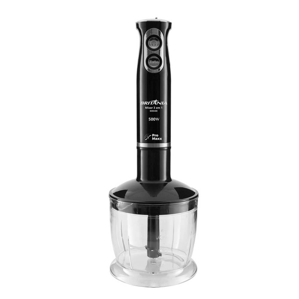Mixer Britânia 3 em 1 Mixer Triturador e Batedor BMX400P