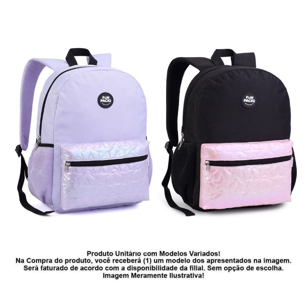 Mochila de Costas Juvenil Seanite Star Clio Style - Sortido