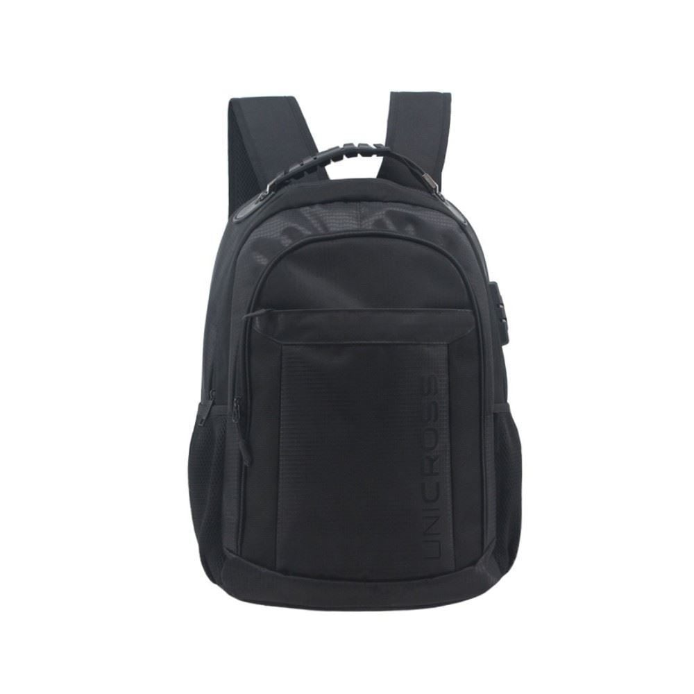 Mochila Executiva Unicross Preta Travel Blue