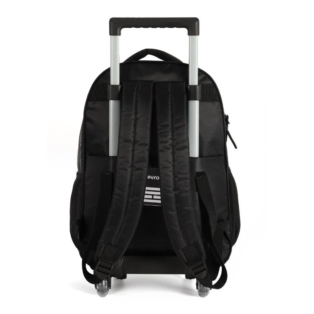 Mochila Infantil Com Rodinhas Futebol Luxcel - 1 Unidade