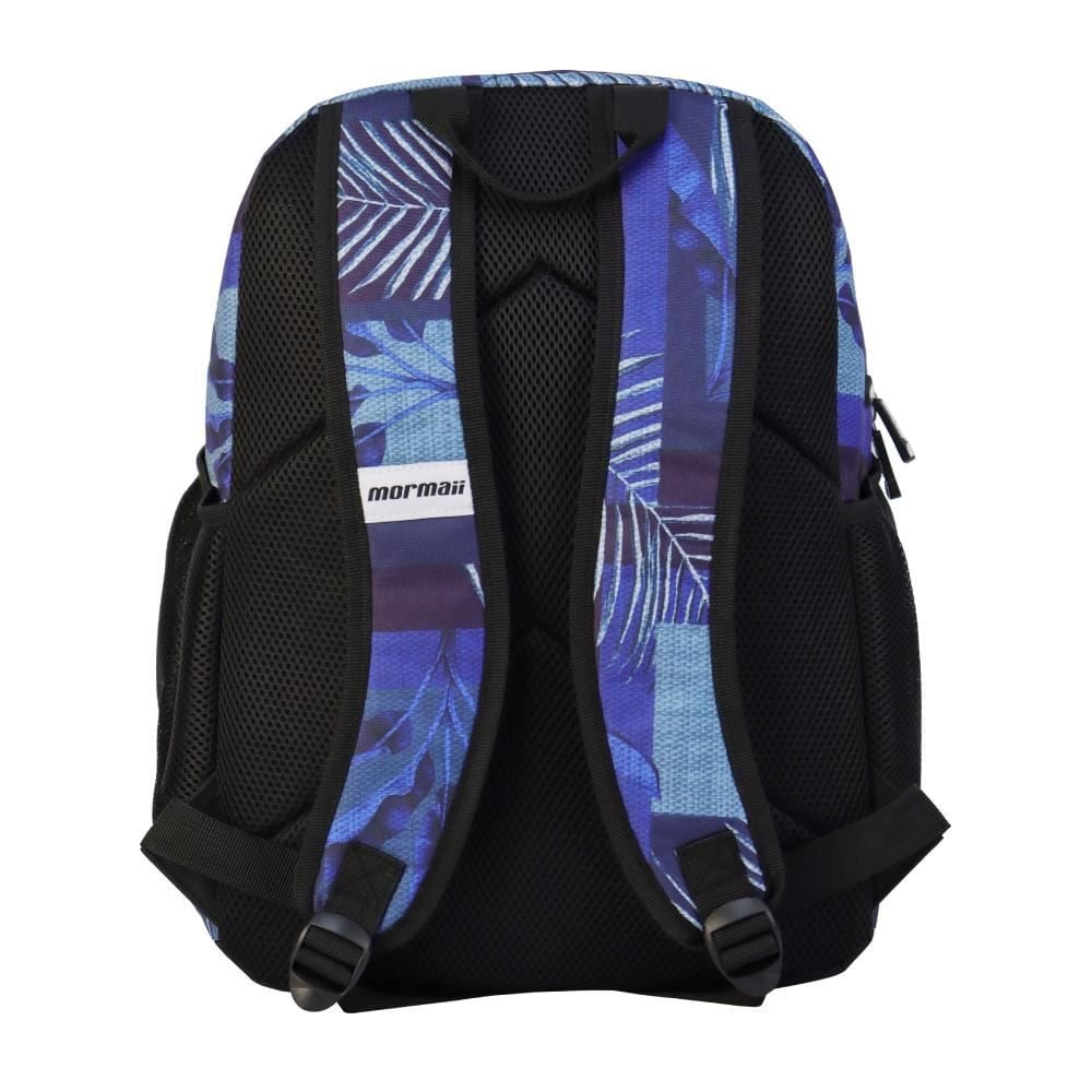 Mochila Juvenil De Costas Marinho Sol Mormaii - Azul e Preto