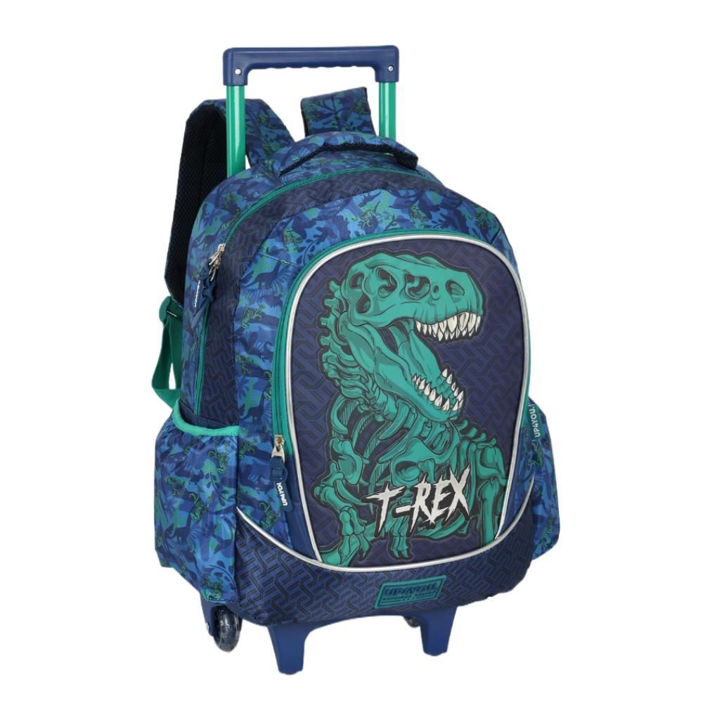 Mochilete Infantil Up Dino Luxcel - Azul