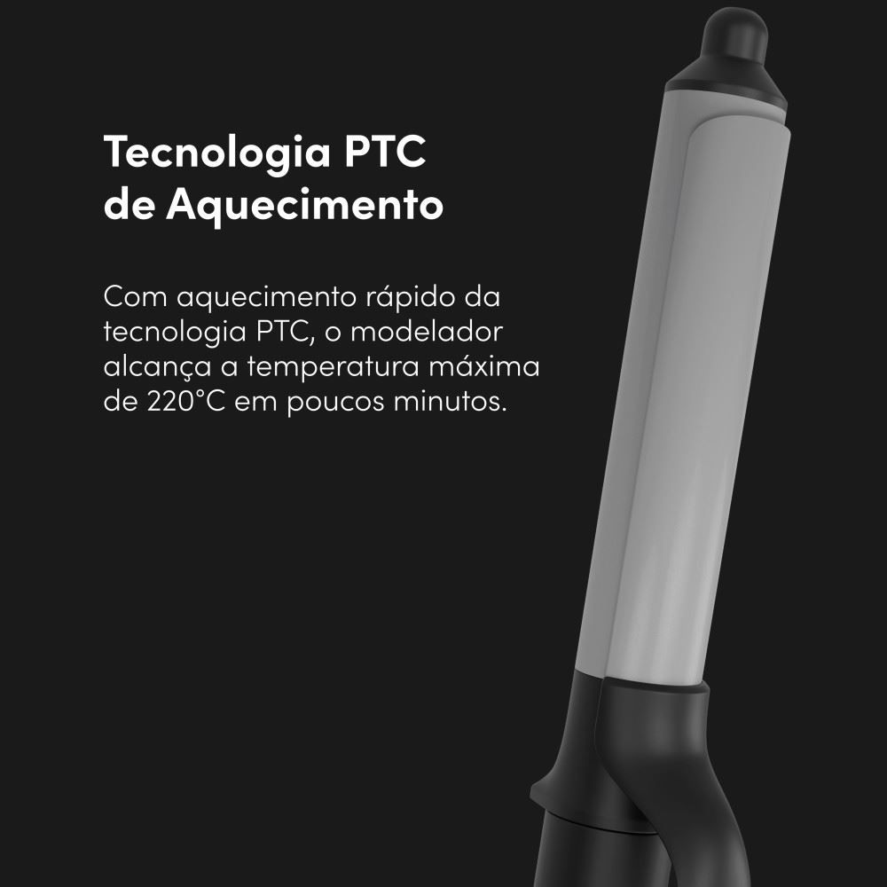 Modelador de Cabelo Baby Liss Wap Essencial Wmc220 25Mm 220°C