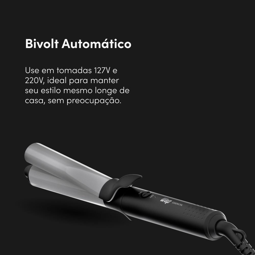 Modelador de Cabelo Baby Liss Wap Essencial Wmc220 25Mm 220°C