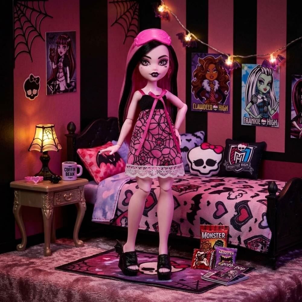Monster High Boneca Pijamas Monstruosas Surpresa - Sortido