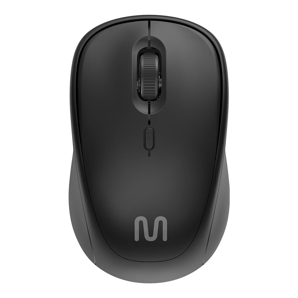 Mouse Bluetooth Silencioso Multi Dpi 1600 Ajustável com Pilha Inclusa