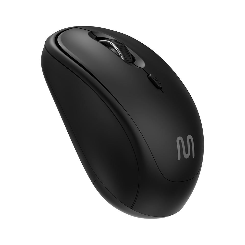 Mouse Bluetooth Silencioso Multi Dpi 1600 Ajustável com Pilha Inclusa
