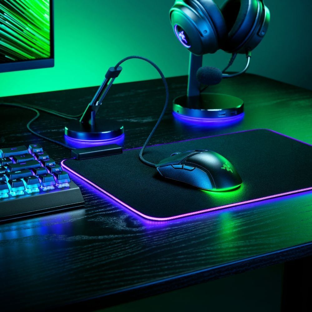 Mouse Gamer Cobra Preto L Razer L Sensor Óptico 3° Ger Com Rgb