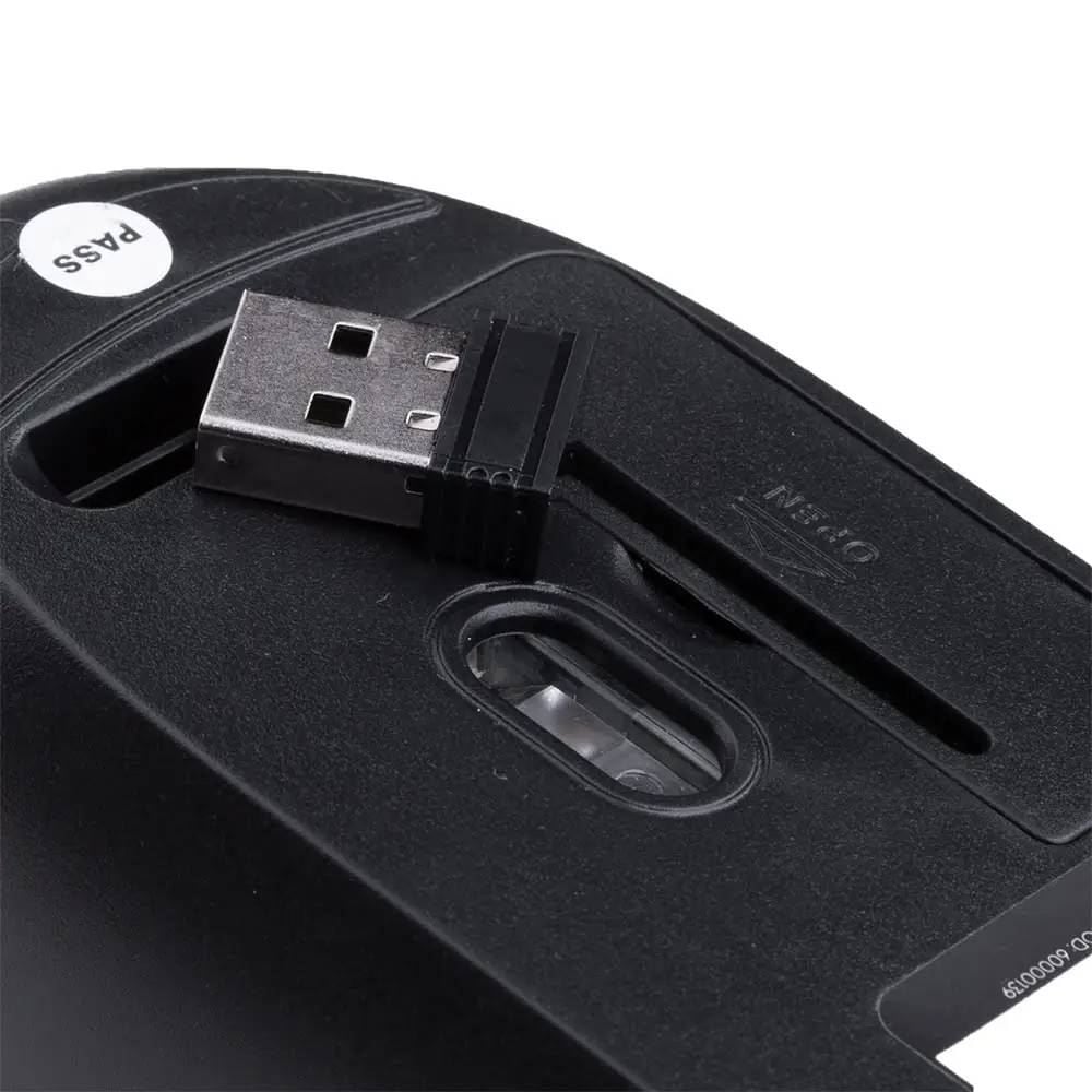 Mouse Maxprint Airy Sem Fio 1600 Dpi - Preto