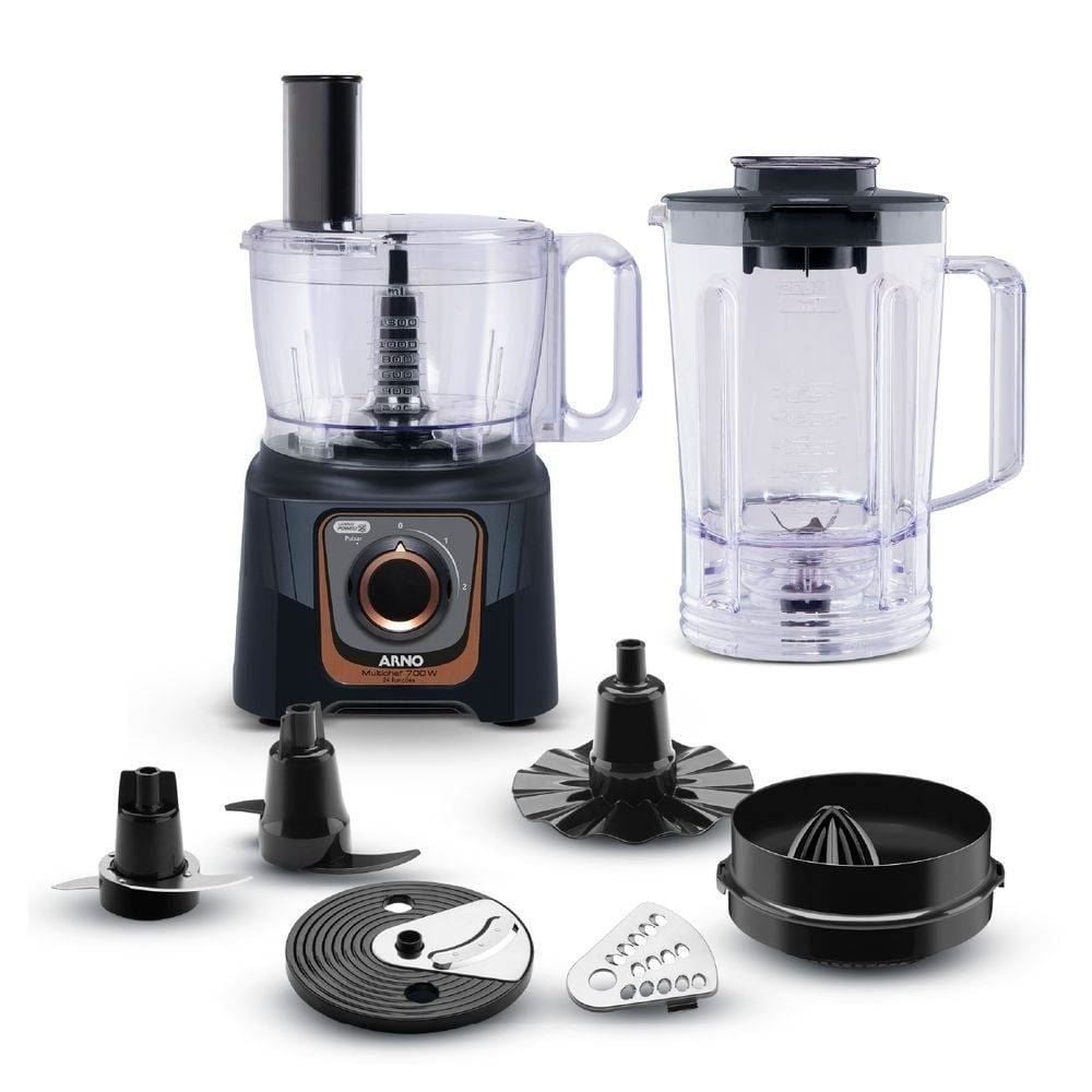 Multiprocessador Arno 700W 24 Funções Preto MP72