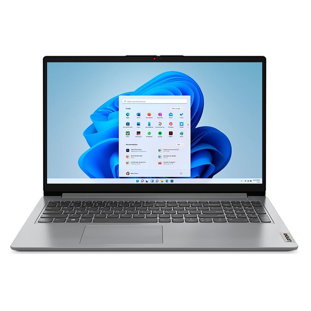 Notebook Lenovo Intel Core I3 4Gb Ram 256Gb Tela De 15,6" W11 - Bivolt