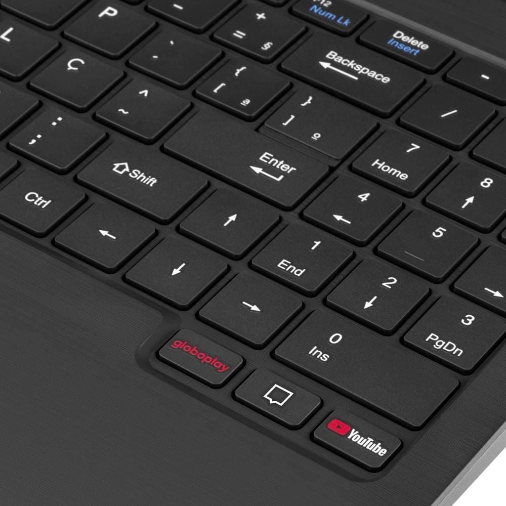 Notebook Multi Ultra Intel Celeron N4020c 4Gb Ram 128Gb Ssd Tela De 15,6" W11 - Bivolt