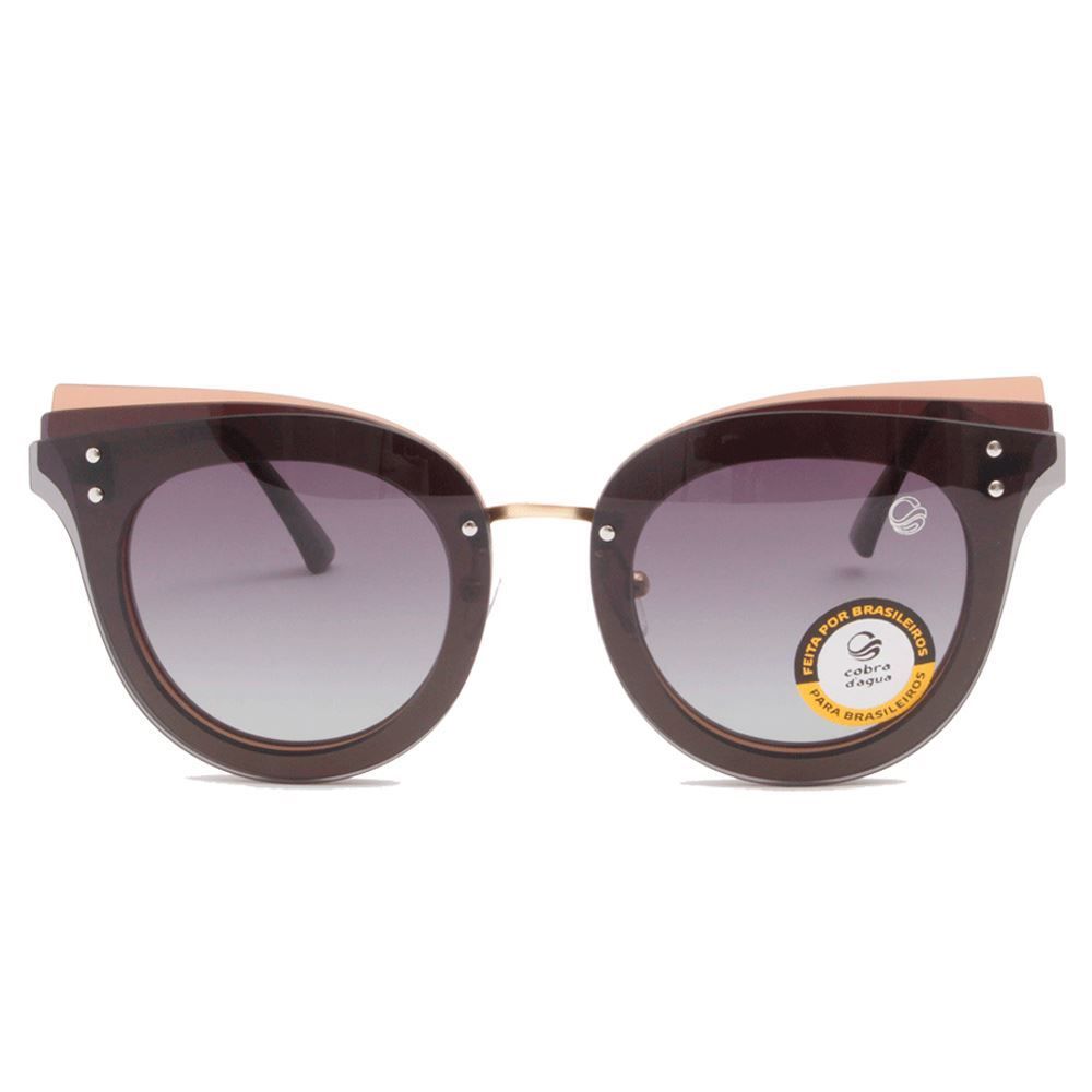 Óculos De Sol Feminino Cinza Cobra D'água - DIVERSOS