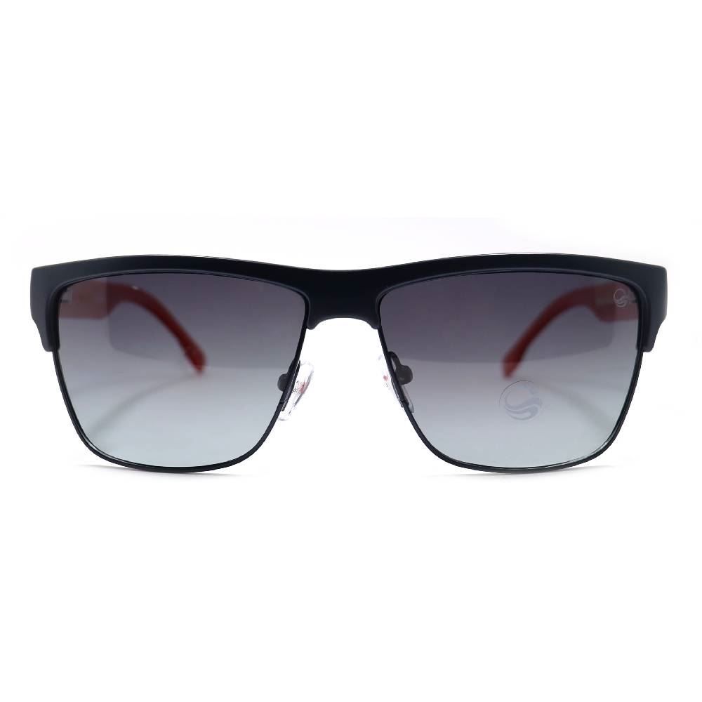 Óculos De Sol Masculino Cobra D'agua Cda 009 C100 - Preto e Vermelho