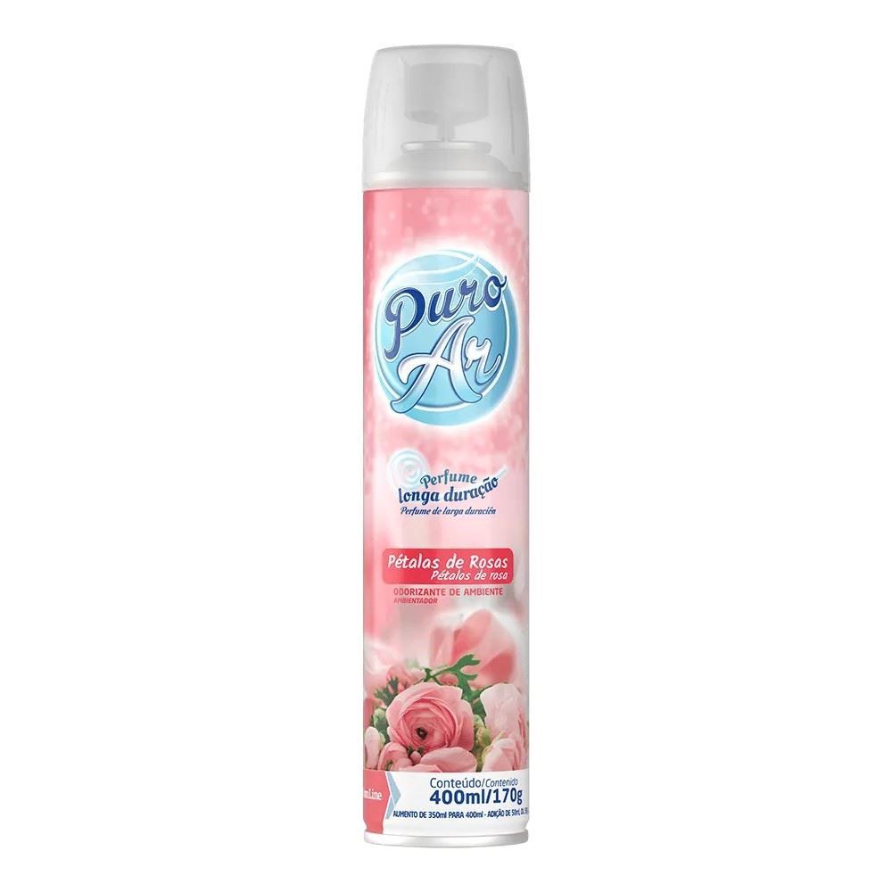 Odorizador de Ambiente Puro Ar Super Dom 400Ml - Pétalas De Rosa