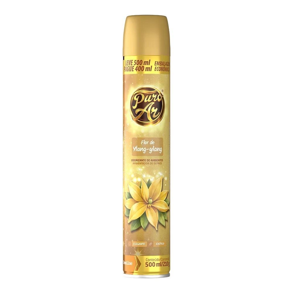 Odorizador de Ambiente Puro Ar Super Dom 500Ml - Flor de Ylang Ylang