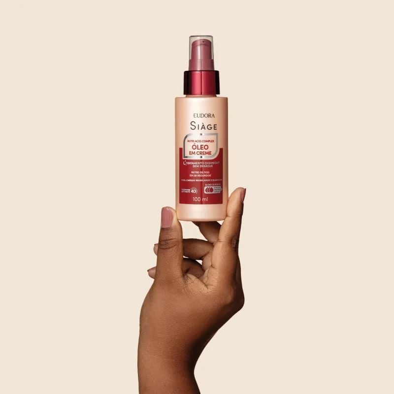 Óleo Em Creme Overnight Nutri Acidificante Complex-100Ml Eudora Siàge