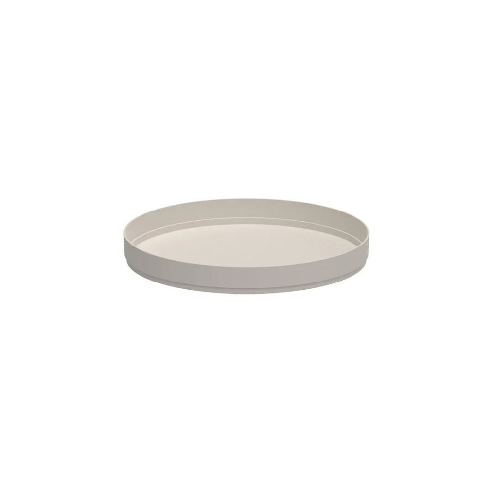 Organizador Giratório Baixo Lume 25,5Cm Ou - BEGE FECHADO