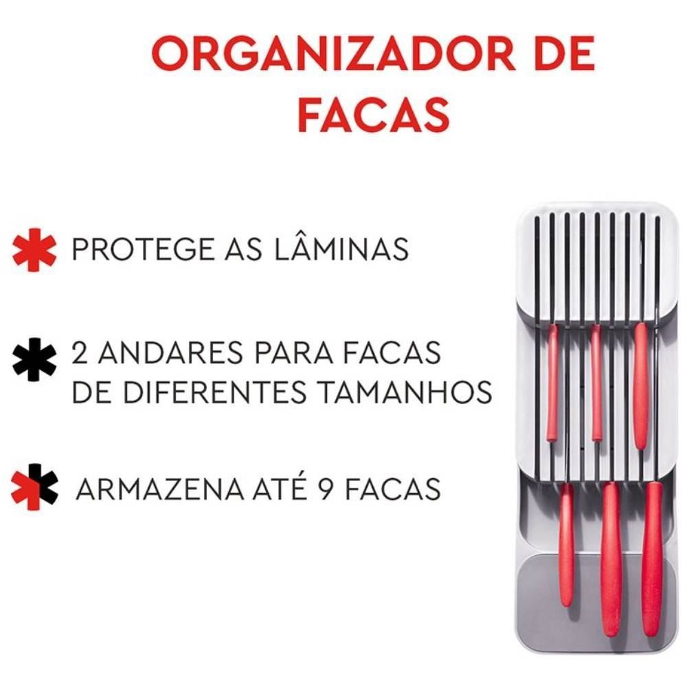 Organizador De Facas Para Gavetas Powermaid - Camesa