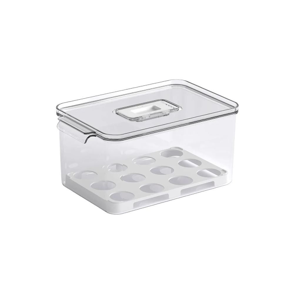 Organizador de Ovos com Tampa Dry Coza 24Cm - 24 Unidades