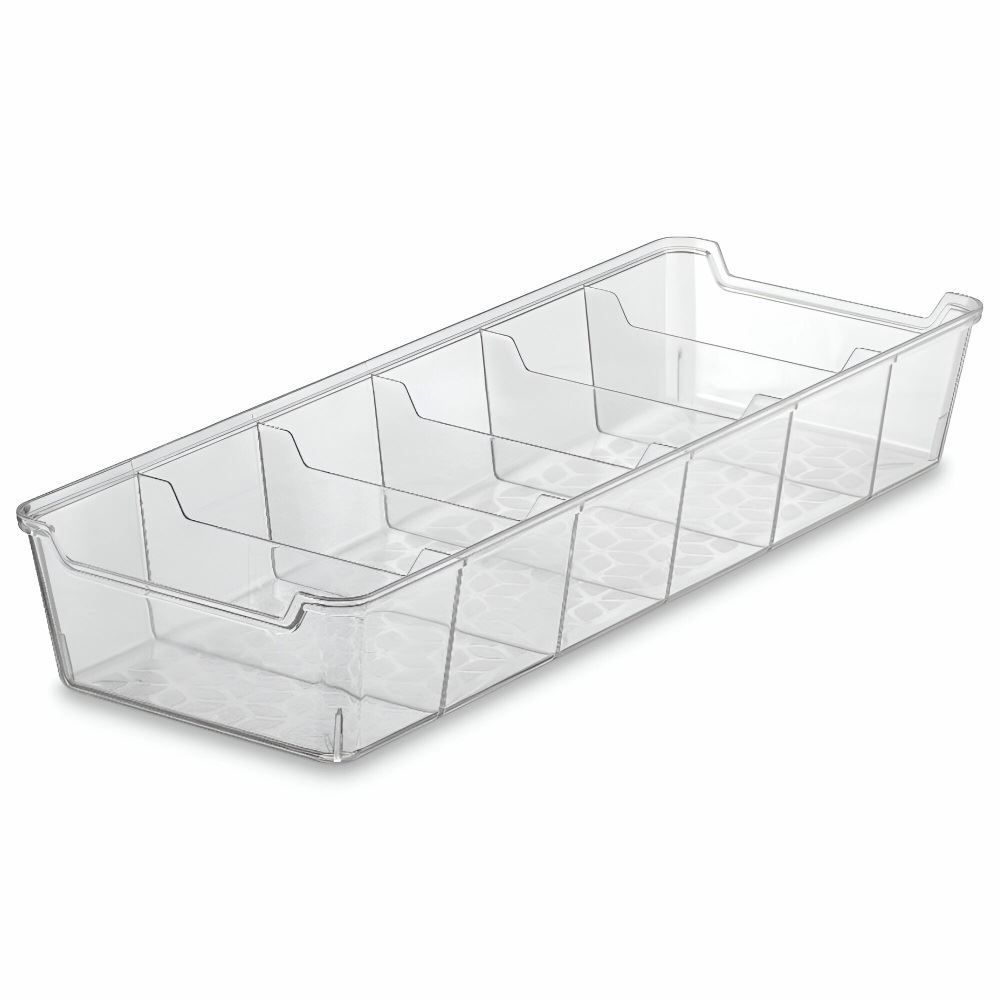 Organizador Multiuso com 6 Divisórias Uz - Transparente