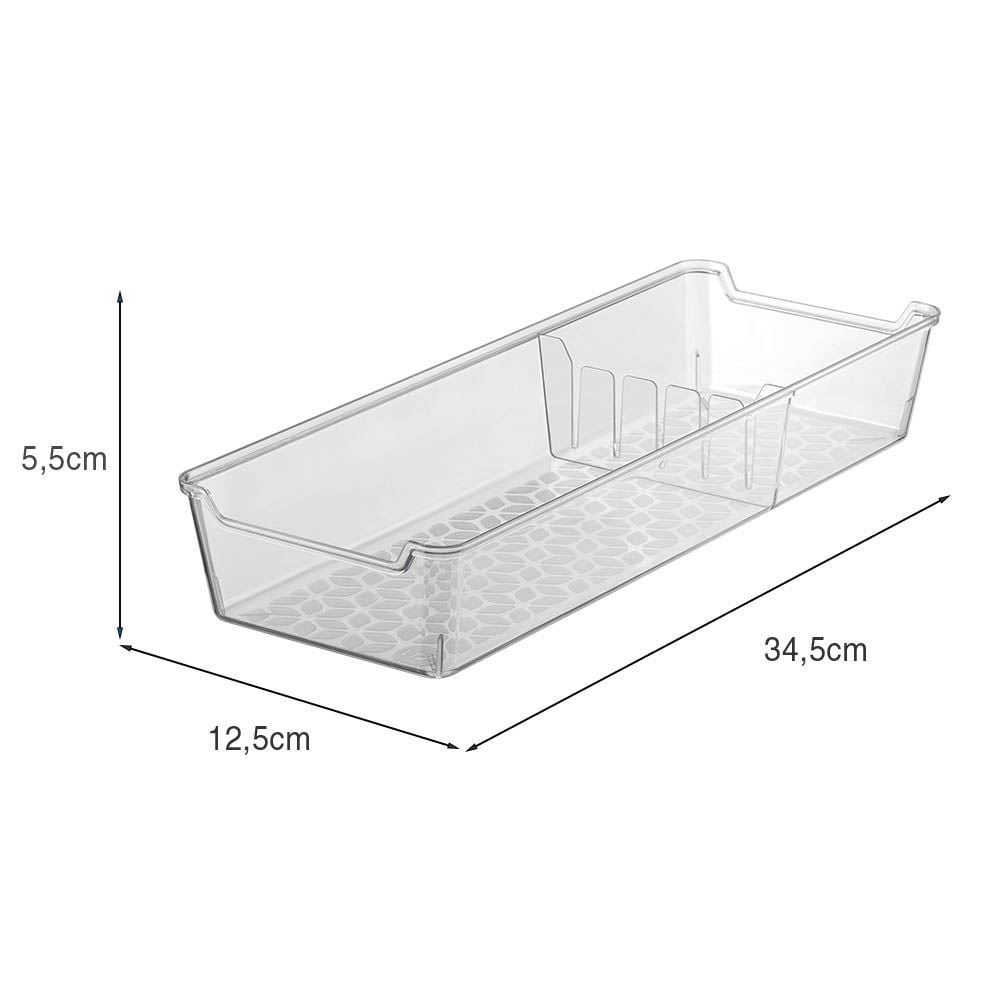 Organizador Multiuso para Facas Uz 12,5Cm - Transparente