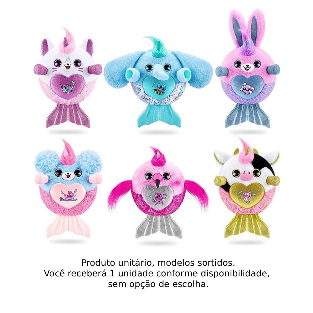 Ovo Surpresa Pelúcia Rainbocorns Sereia Série 7 Fun - Sortido