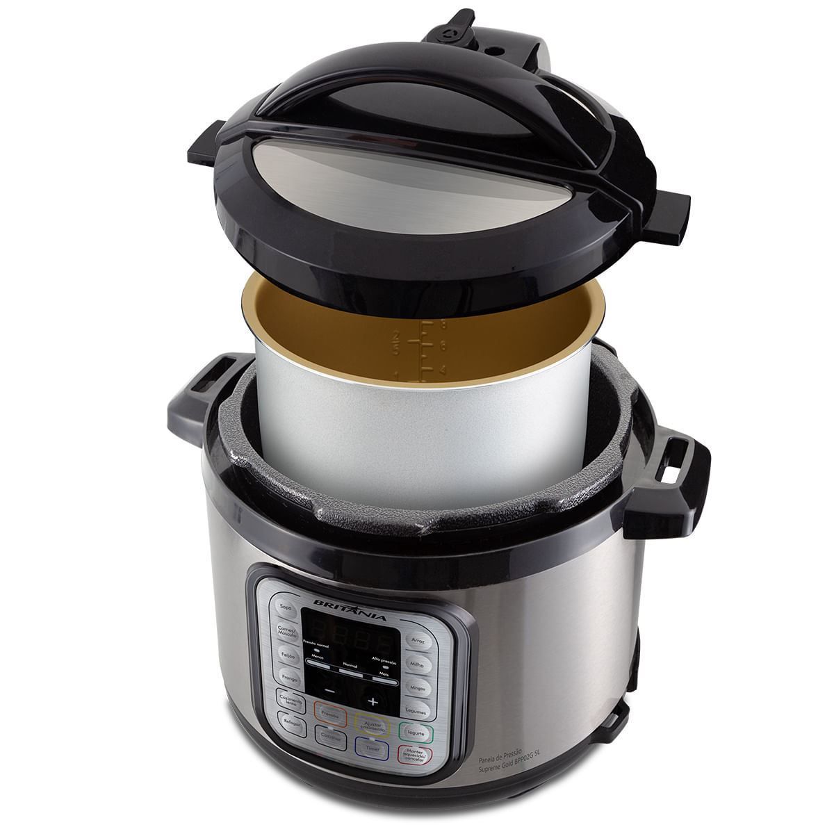 Panela de Pressão Britânia Supreme Gold BPP02G 900W