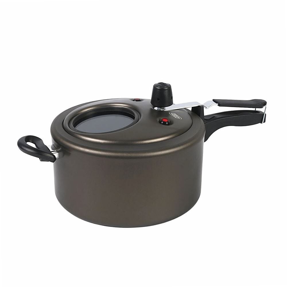 Panela de Pressão com Visor Superior Superflon Mta 6 Litros - Grafite