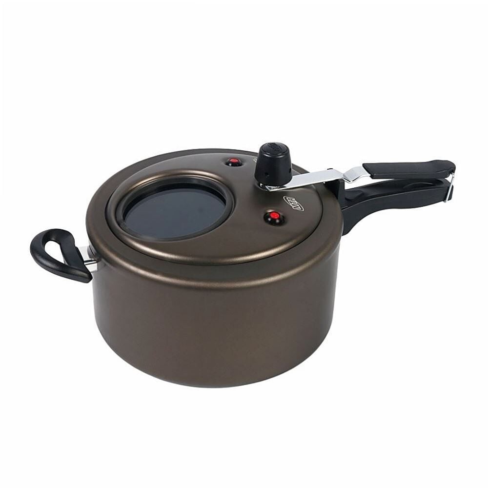 Panela de Pressão com Visor Superior Superflon Mta 6 Litros - Grafite