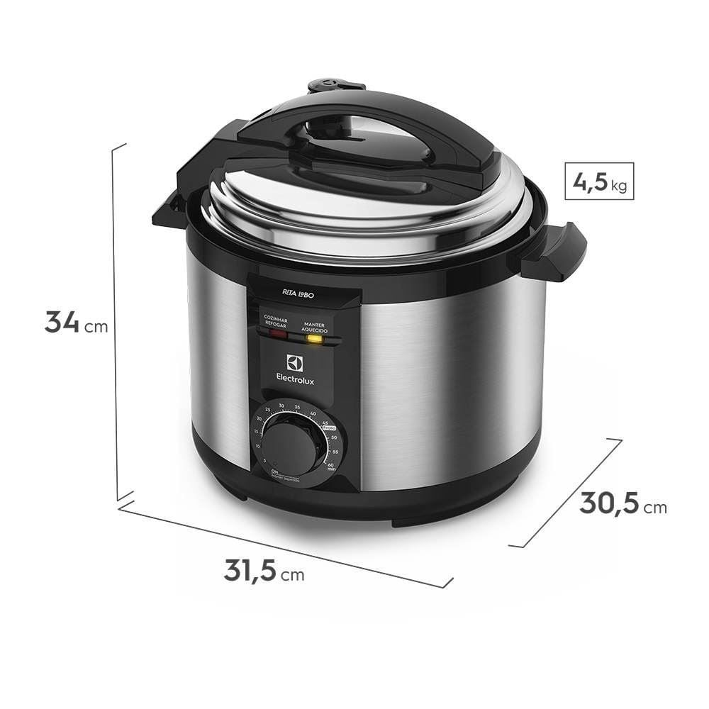 Panela de Pressão Elétrica 5 Litros Electrolux PCE20