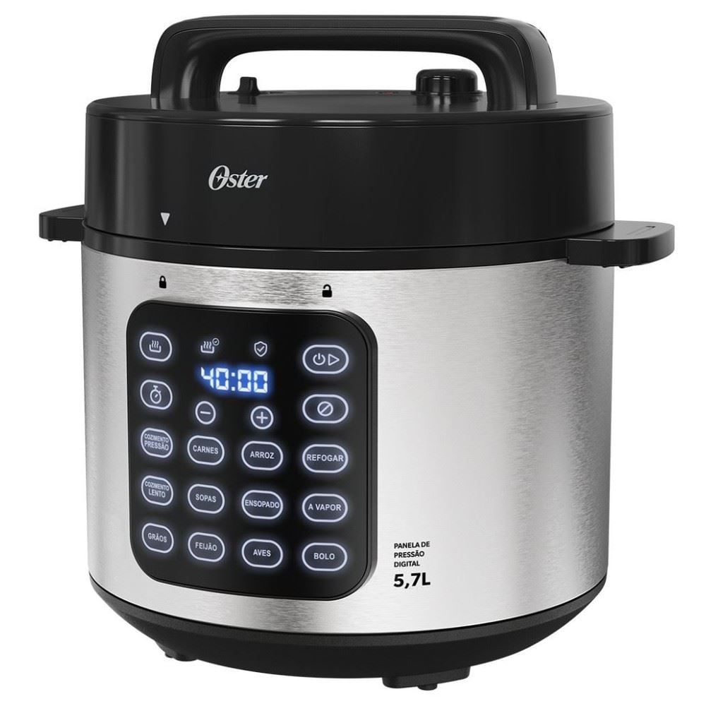 Panela De Pressão Elétrica Oster 5,7 Litros Digital OPAN930