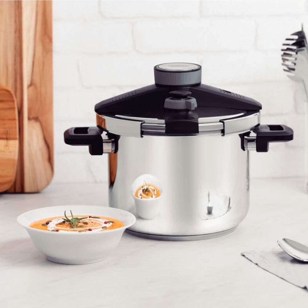 Panela De Pressão Presto 6 Litros Tramontina - Aço Inox