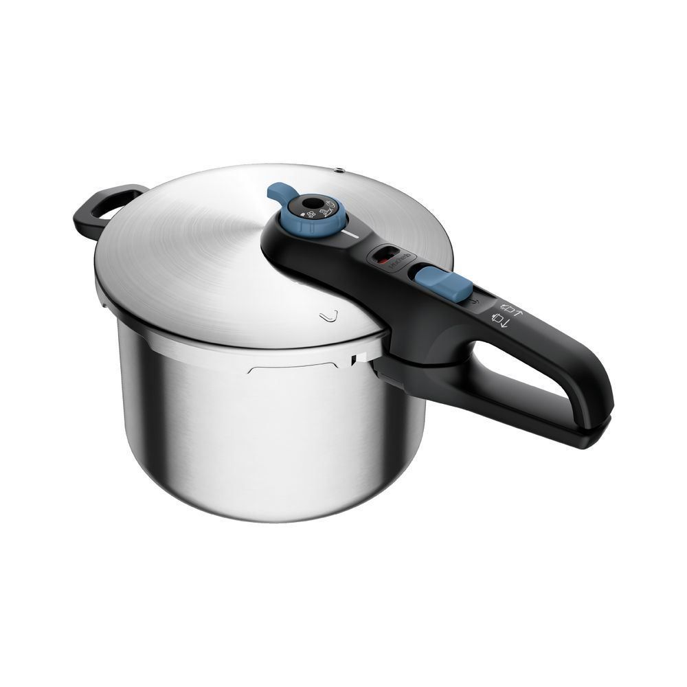 Panela de Pressão Rochedo Inox Trendy 6 Litros Fechamento Externo - ROCHEDO INOX TRENDY