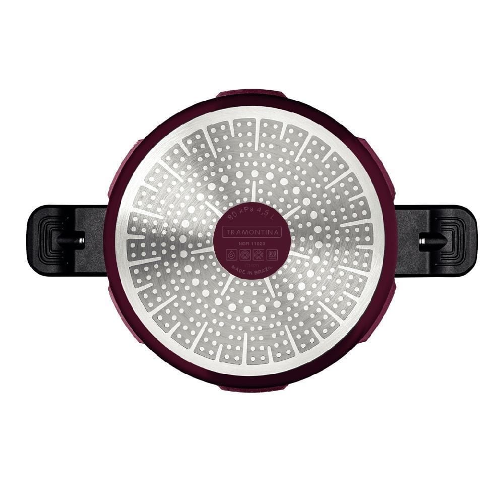 Panela De Pressão Tramontina Torino 4,5 Litros - Vermelho