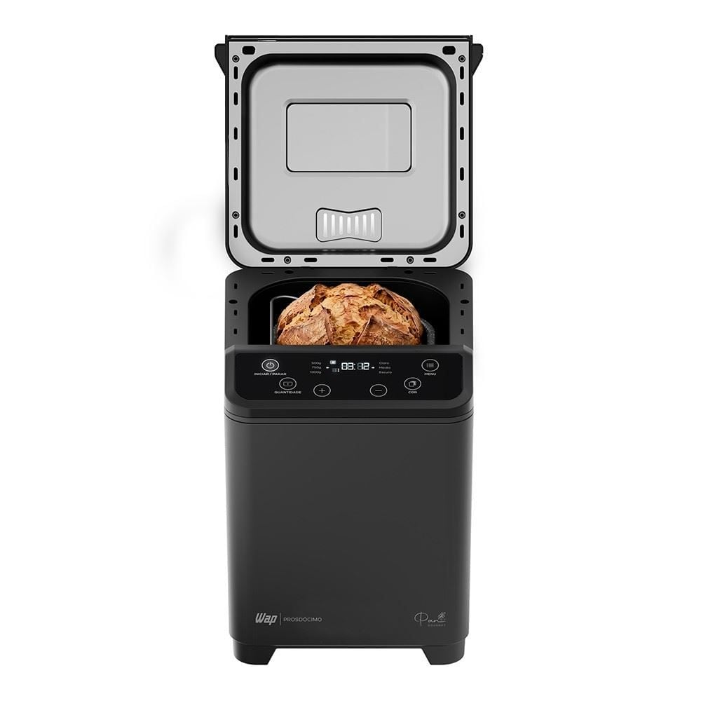 Panificadora Wap Pan Gourmet wpan01 20 Receitas Timer 15h