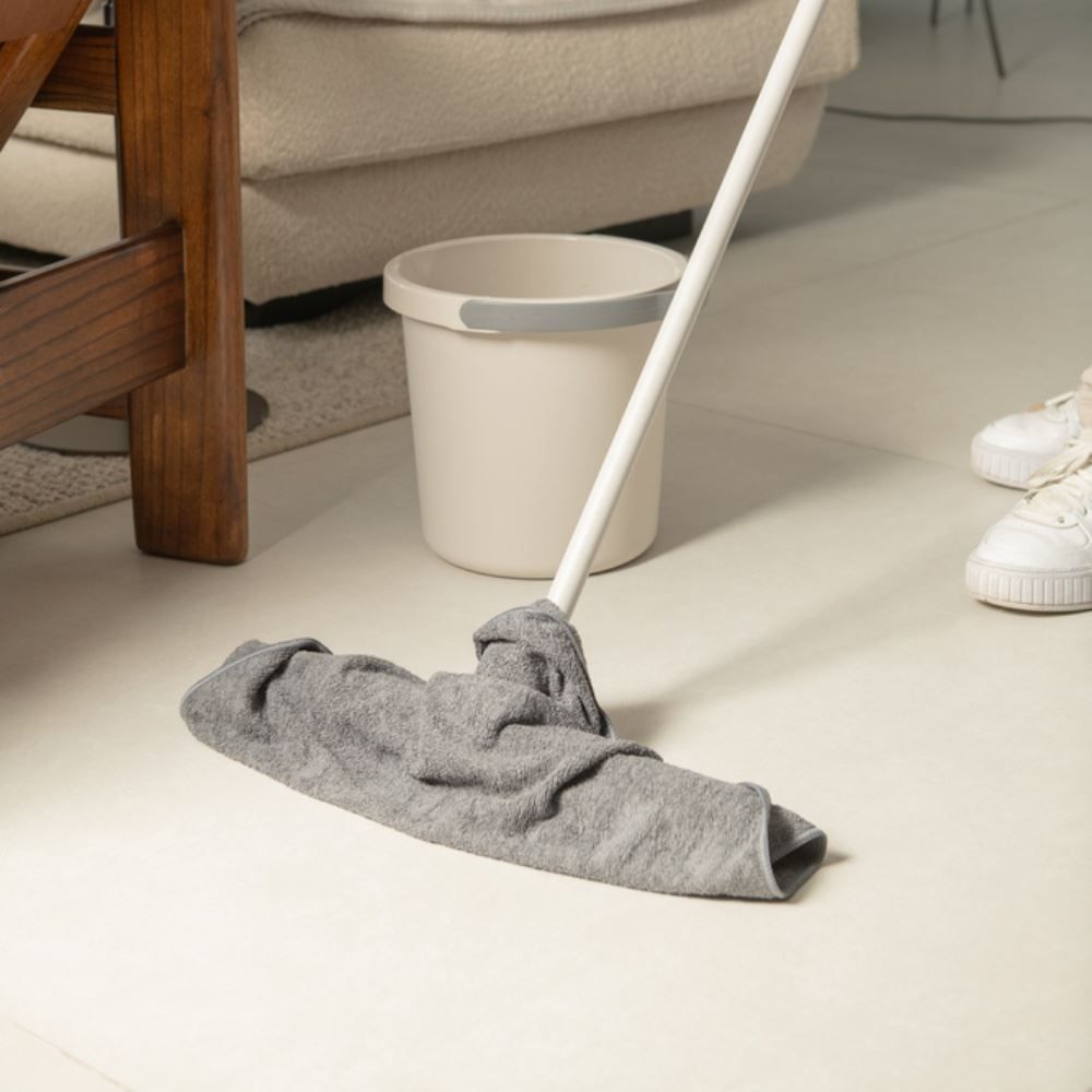 Pano de Chão para Limpeza de Microfibra com Encaixe Flow Ou