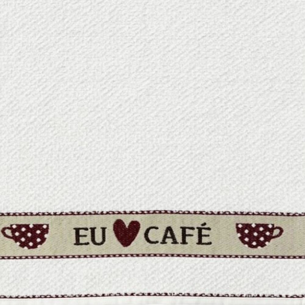 Pano de Copa 100% Algodão Gourmet Havan Casa - Amo Café