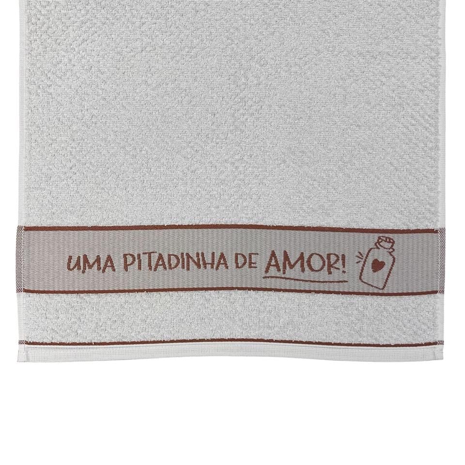 Pano de Copa 100% Algodão Gourmet Havan Casa - Amor