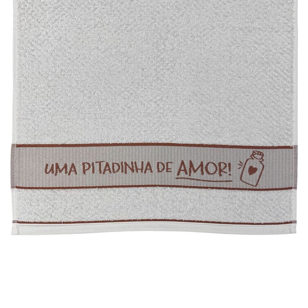 Pano de Copa 100% Algodão Gourmet Havan Casa - Amor