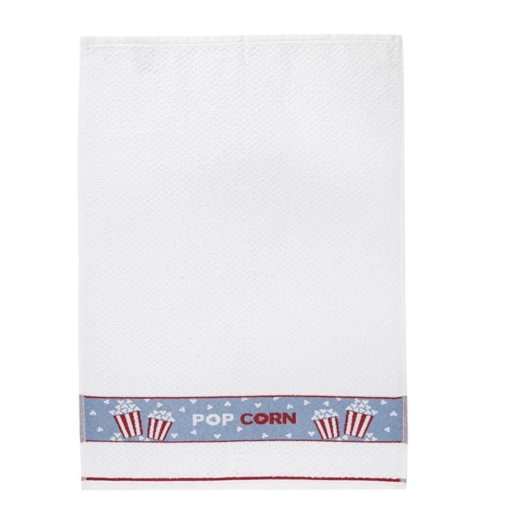 Pano de Copa 100% Algodão Gourmet Havan Casa - Pop Corn